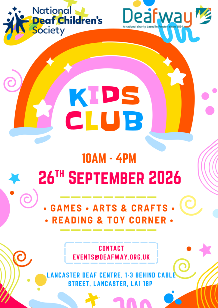 NDCS Deafway Kids Club