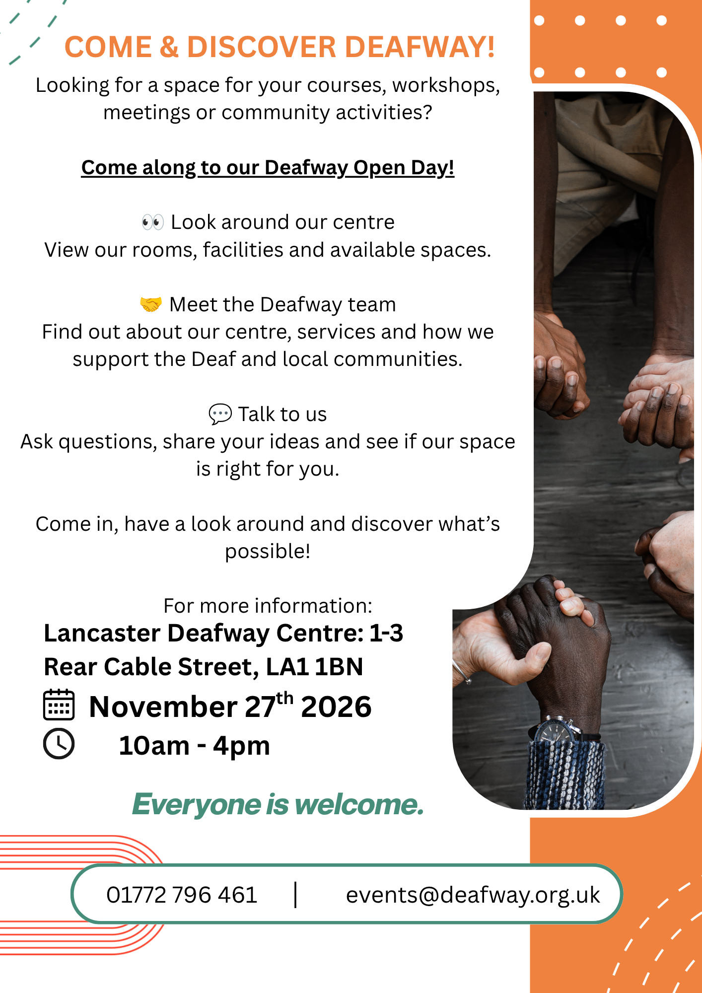 Open Day Lancaster